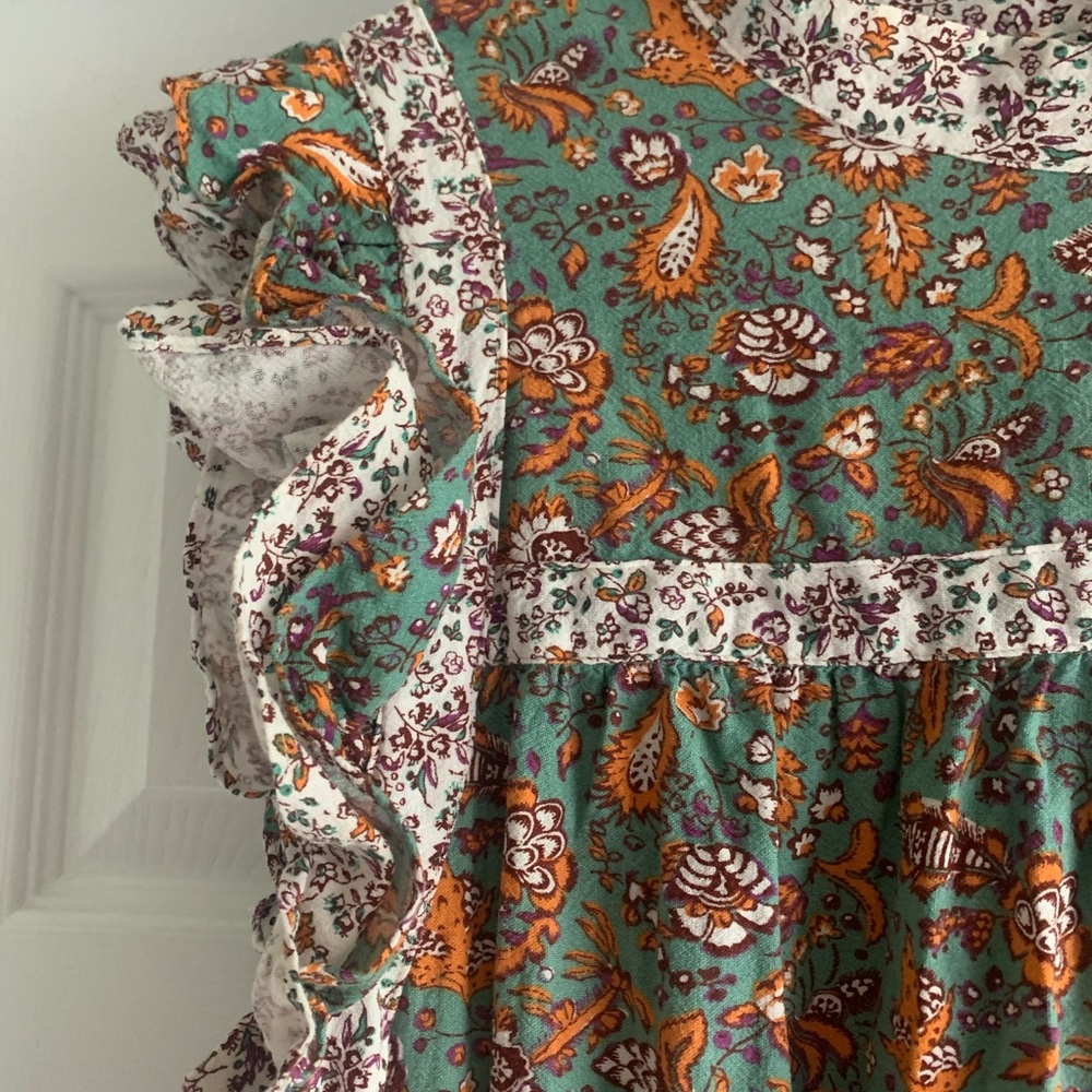 Universal Threads Ruffled Floral Dress - Picture 5 of 10